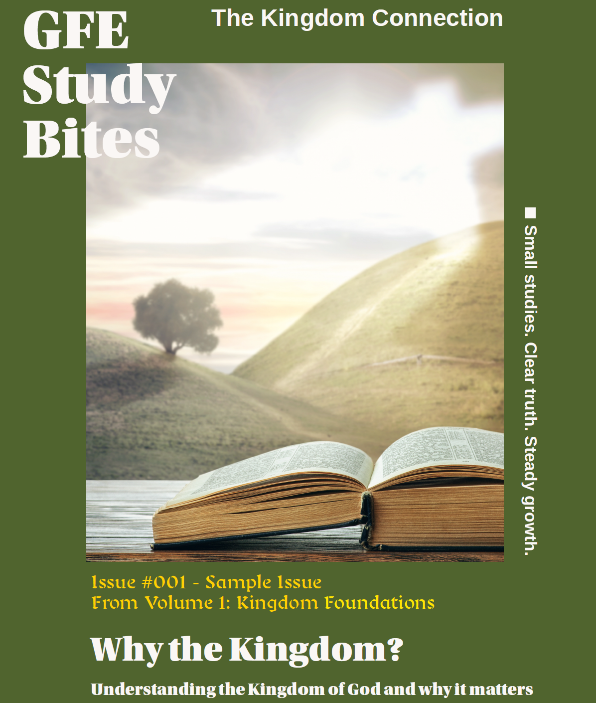GFE Study Bite - Monthly Subscription Sign-up - and Archive Access
